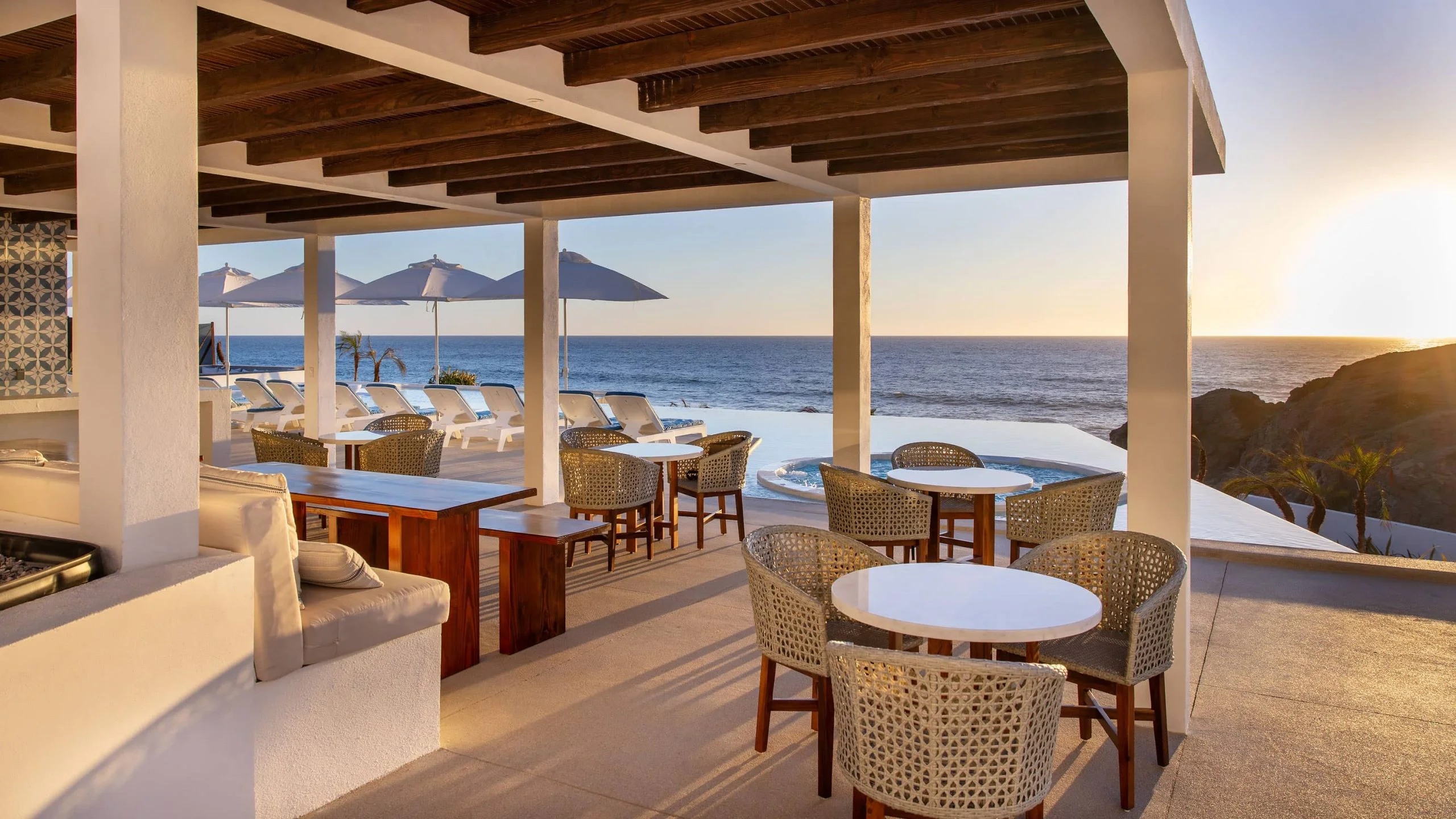 The Cove at Cerritos — oceanfront terrace