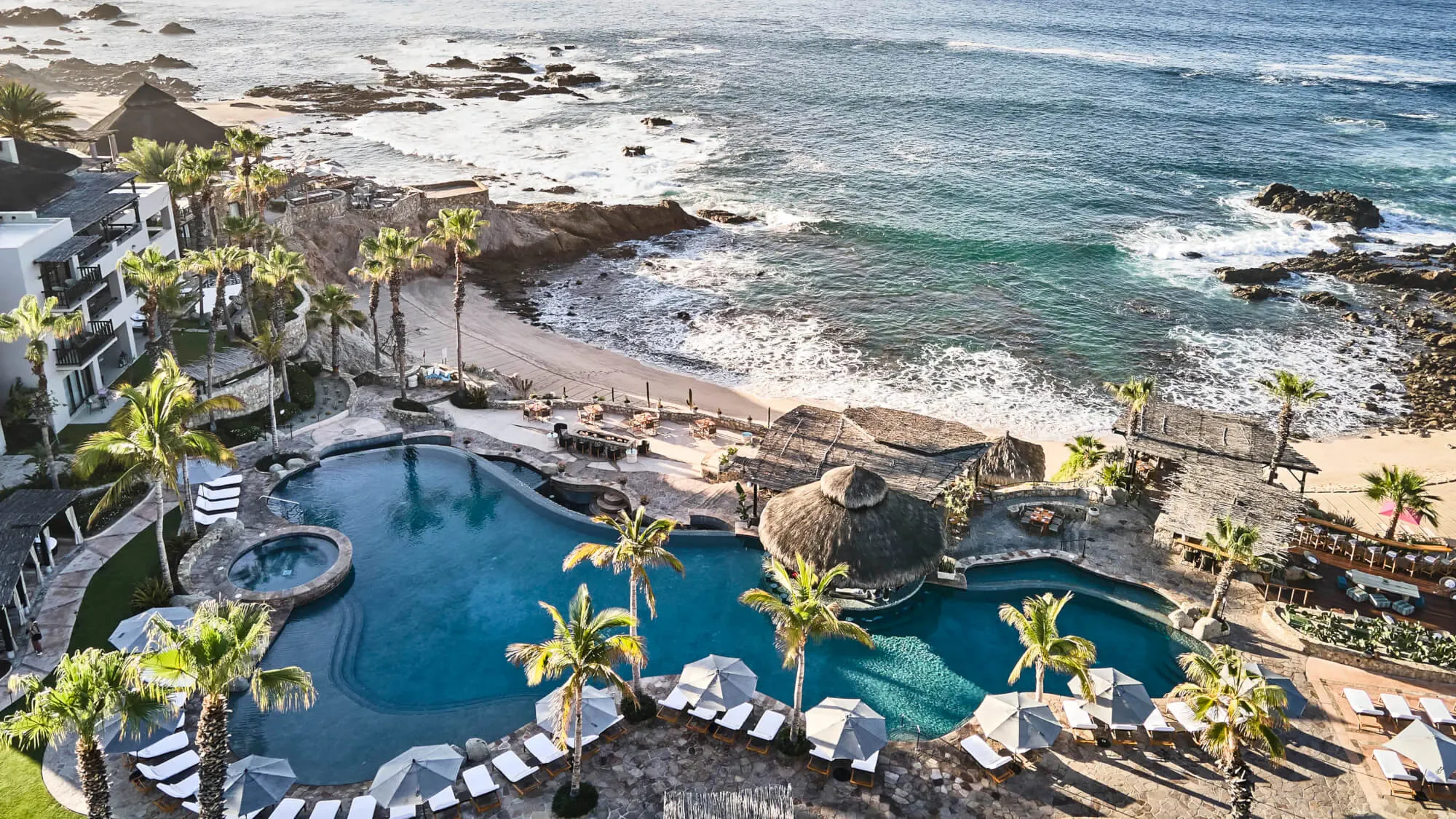 Esperanza Auberge — aerial view