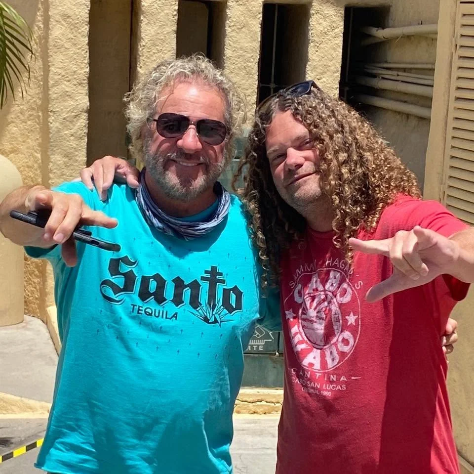 Meeting Sammy Hagar at Cabo Wabo